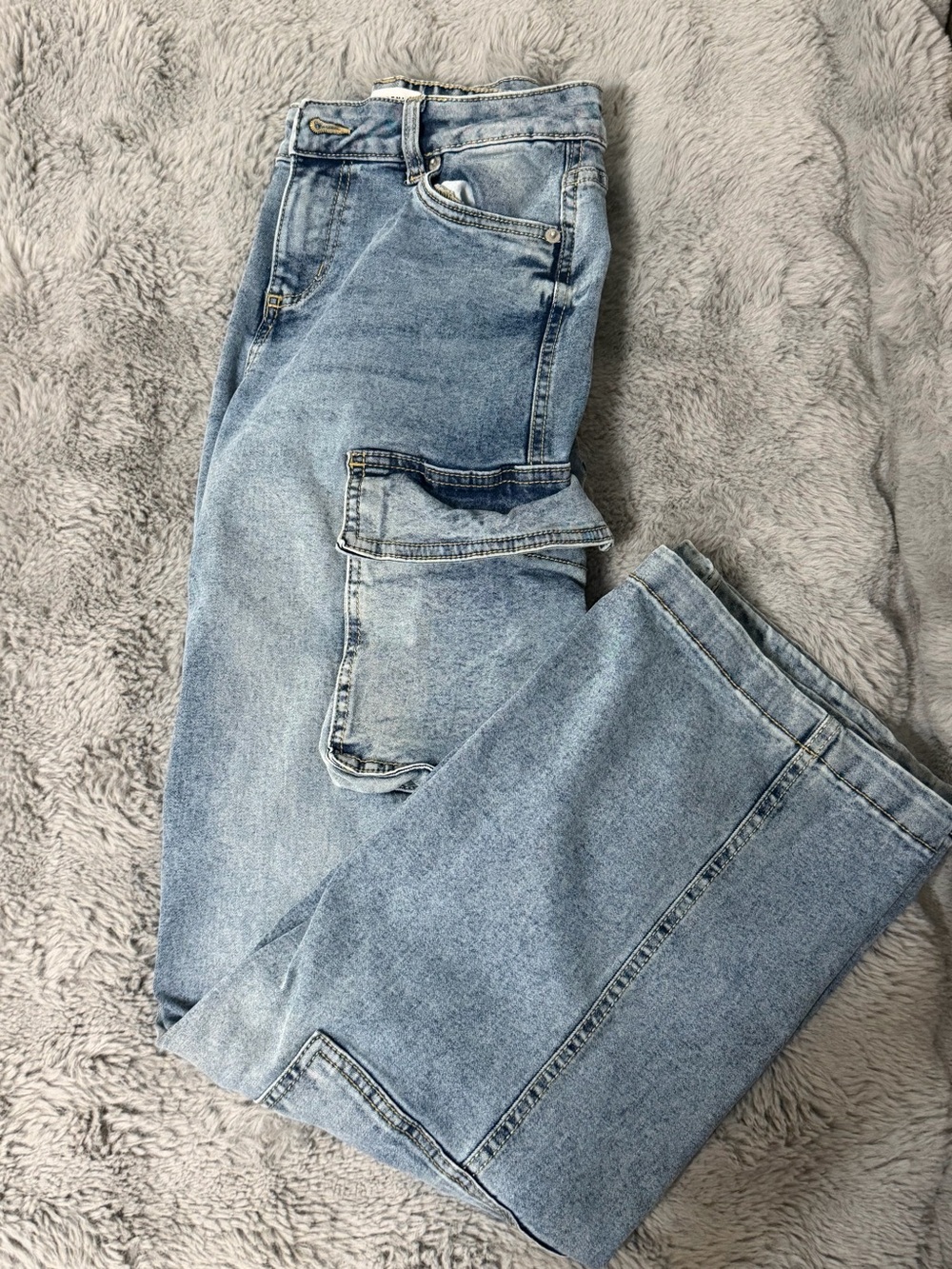 Refuge Flared Cargo Jeans